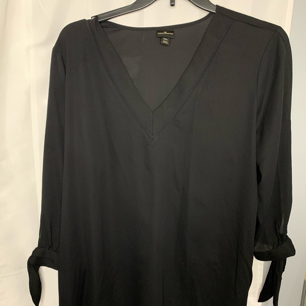 Woman’s XXL Black Blouse